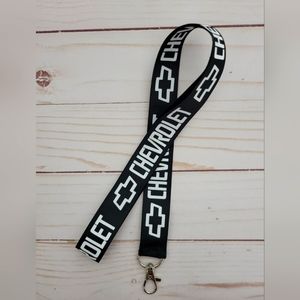Chevrolet Chevy Car Truck Keychain Id Badge Lanyard